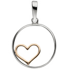 Anhänger 925/-S Herz          