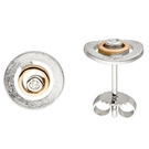 Ohrstecker 585/- R 0,04ct.    