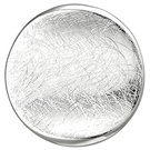 Anhnger rund 925 Sterling Silber eismatt Silberanhnger