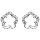 Ohrstecker 925/-S Blume       