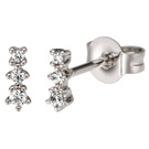 Ohrstecker 585/-W 0,09ct.     