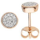 Ohrstecker 585/-R 0,13ct.     