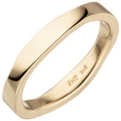 Damen Ring 585 Gold Gelbgold Goldring