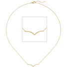 Collier Halskette 585 Gold Gelbgold 45 cm