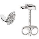 Ohrstecker 585/-W 0,08ct.     