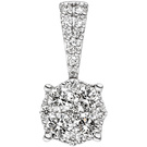 Anhänger 585/-W 0,36ct.       