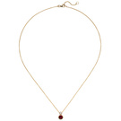 Collier 585/-G 0,07ct.        