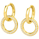 Creolen 585 Gold 58 Diamanten Brillanten Ohrringe Goldcreolen