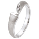 Damenring 585/-W 0,019ct.     