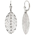 Ohrhänger 925 Sterling Silber diamantiert Ohrringe Boutons Silberohrringe