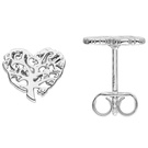 Ohrstecker Herz 925/-S        
