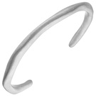 Armspange / offener Armreif 925 Sterling Silber mattiert