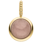 Anhänger 375 Gold Gelbgold 1 Chalcedon rosa