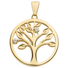 Anhänger 333/- G Lebensbaum   